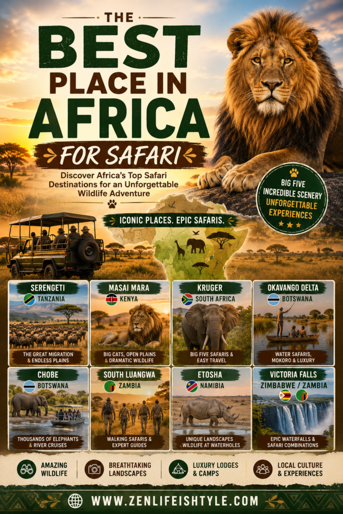 Best Place in Africa for Safari